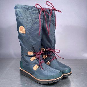 Sorel 88 NL1708-302 Lace Up Warm Lined Waterproof Winter Boots Womens US 10 NWOT